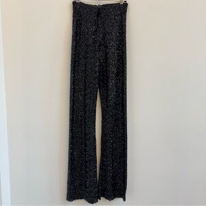 Zara Black Sequin Pants